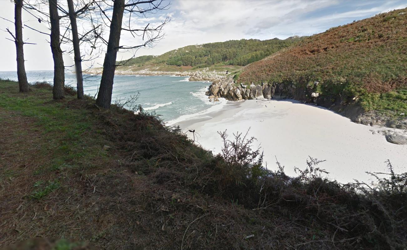 Praia de Porrido'in fotoğrafı küçük koylar ile birlikte