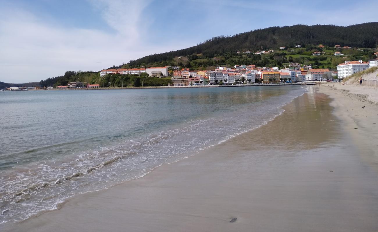 Praia da Madalena'in fotoğrafı i̇nce beyaz kum yüzey ile