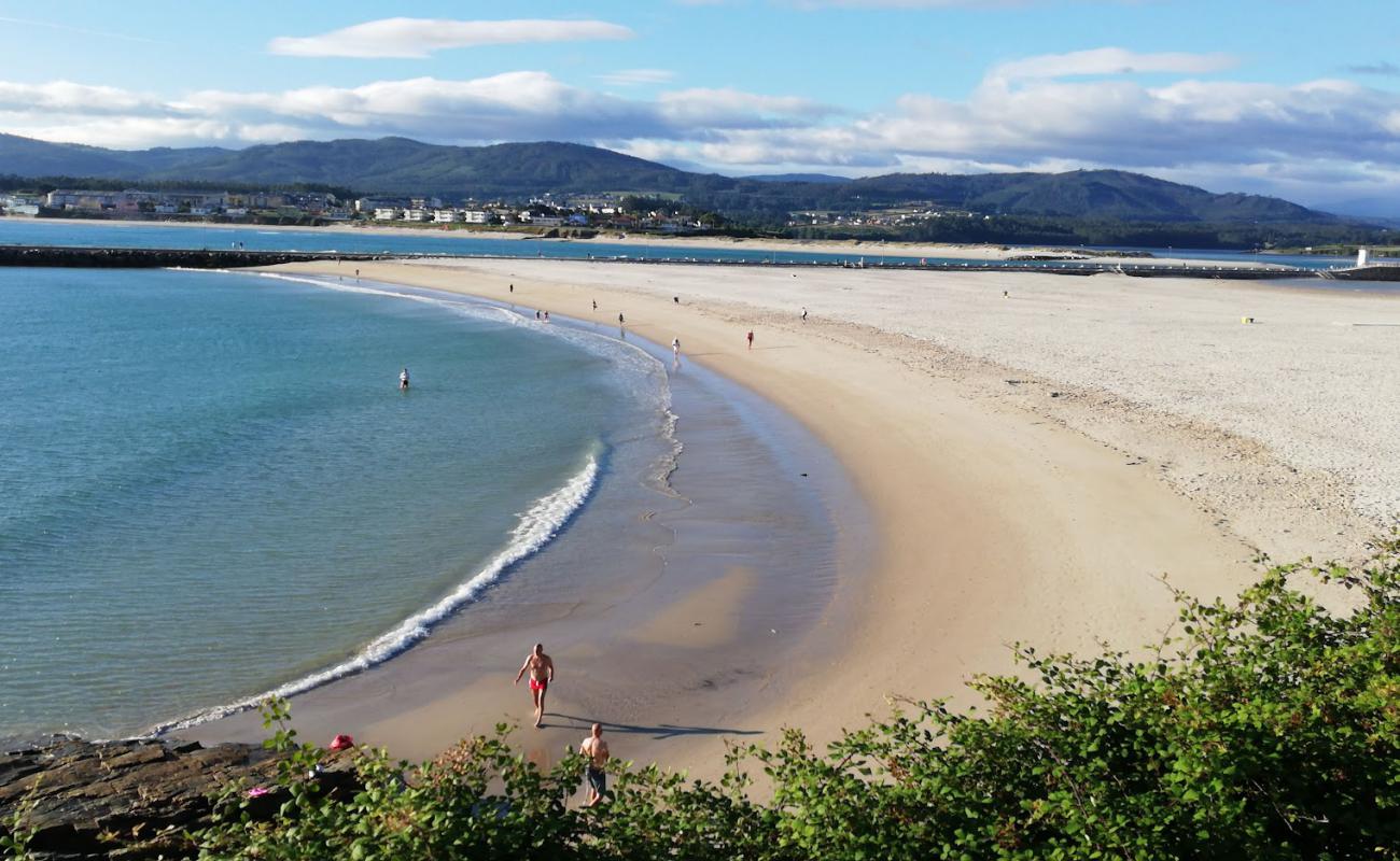 Praia da Rapadoira'in fotoğrafı i̇nce bej kum yüzey ile