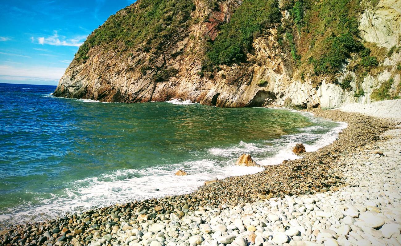 Cala de Salencia'in fotoğrafı gri çakıl taşı yüzey ile