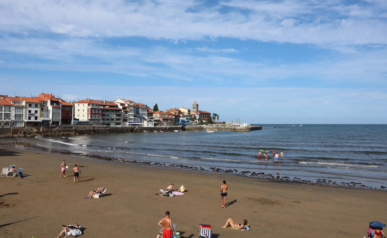 Playa de la Ribera'in fotoğrafı açık bej kum yüzey ile