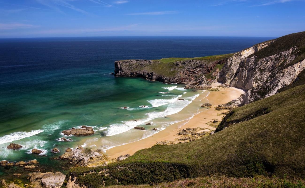 Playas de Mendia'in fotoğrafı açık bej kum yüzey ile