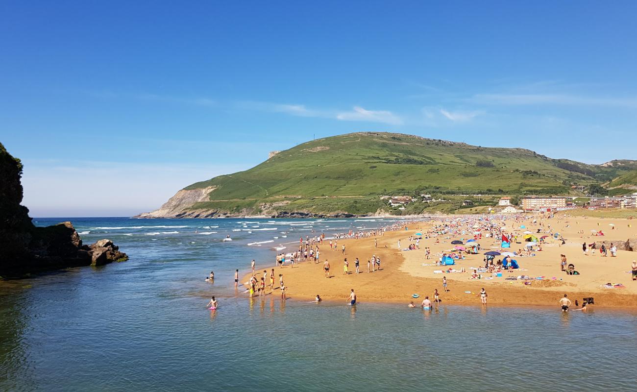 Playa de la Arena'in fotoğrafı i̇nce kahverengi kum yüzey ile