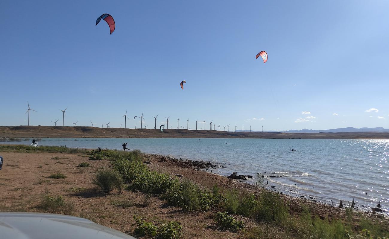 Spot Sur kitesurf La Loteta'in fotoğrafı açık bej kum yüzey ile