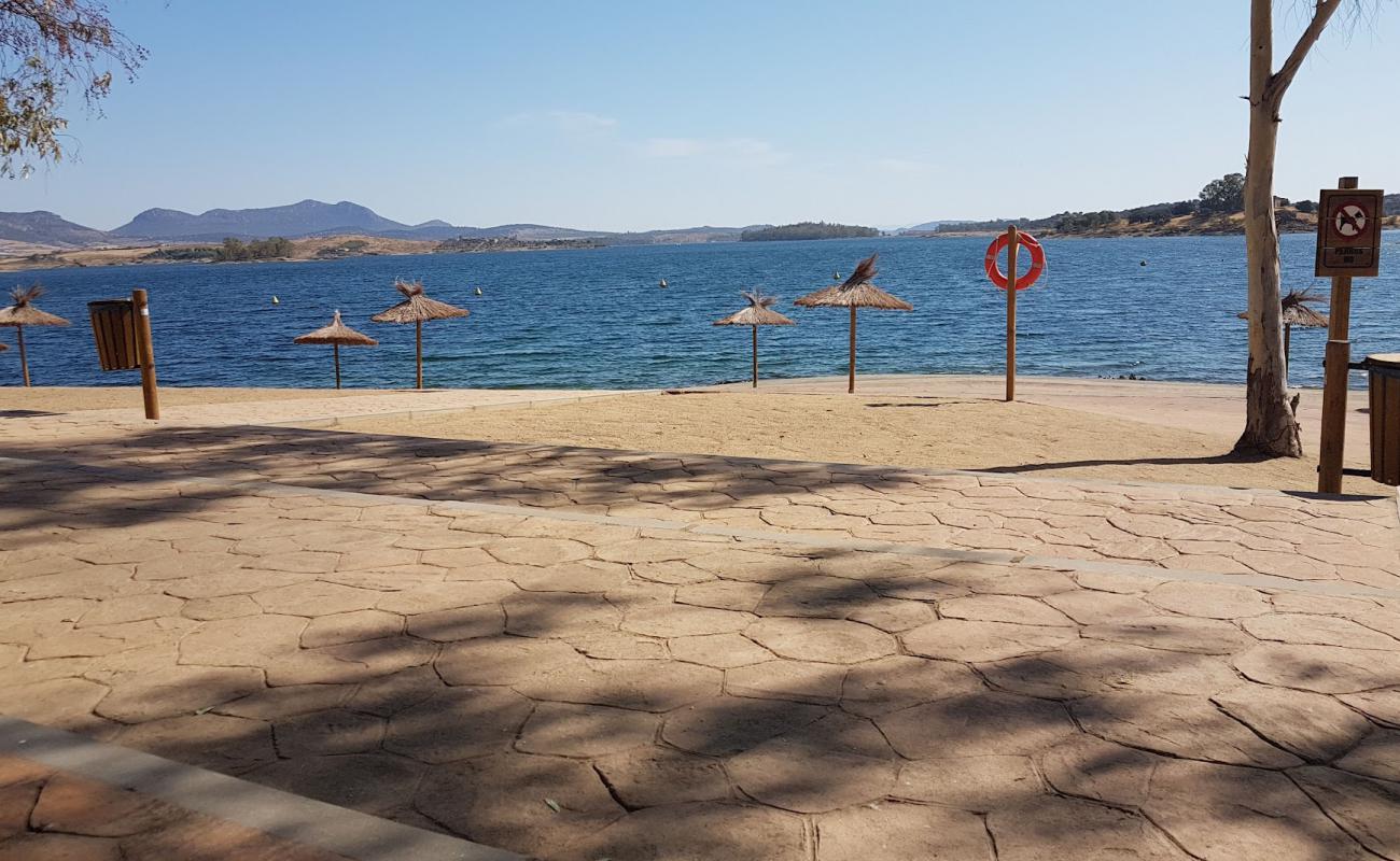 Playa de Campanario'in fotoğrafı beton kapak yüzey ile