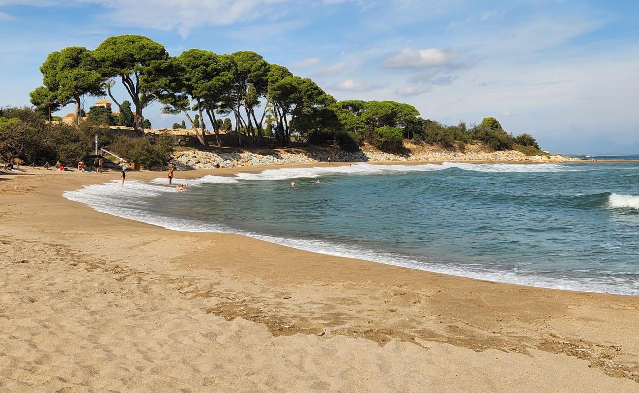 Portitxol Plajı'in fotoğrafı açık bej kum yüzey ile