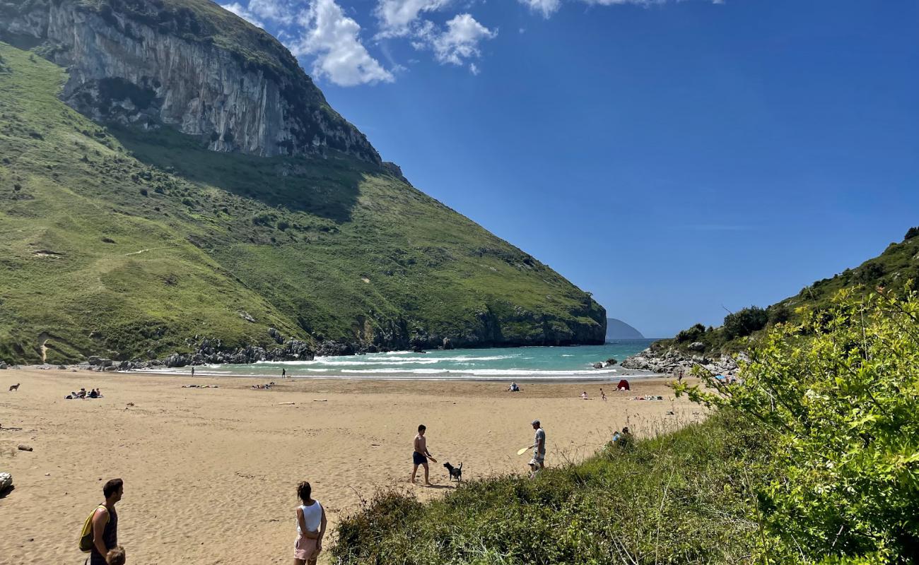 Sonabia Plajı'in fotoğrafı açık bej kum yüzey ile