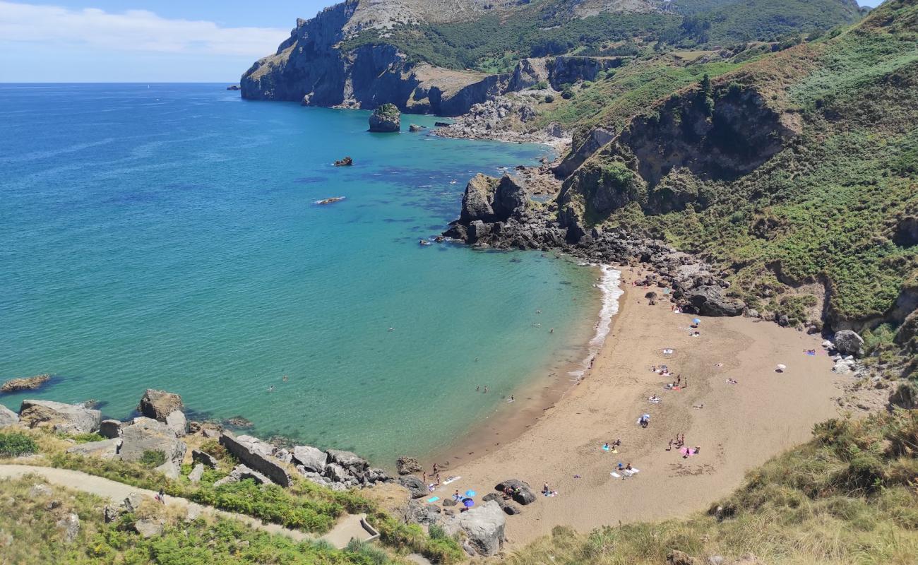 Playa de San Julian'in fotoğrafı açık bej kum yüzey ile