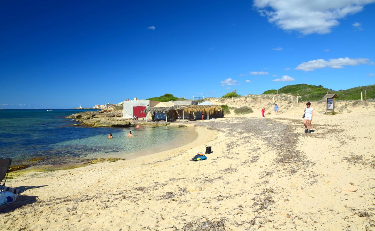 Platja de Can Curt'in fotoğrafı açık bej kum yüzey ile