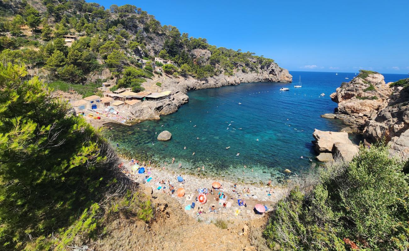 Cala de Deia'in fotoğrafı kayalık arazi yüzey ile