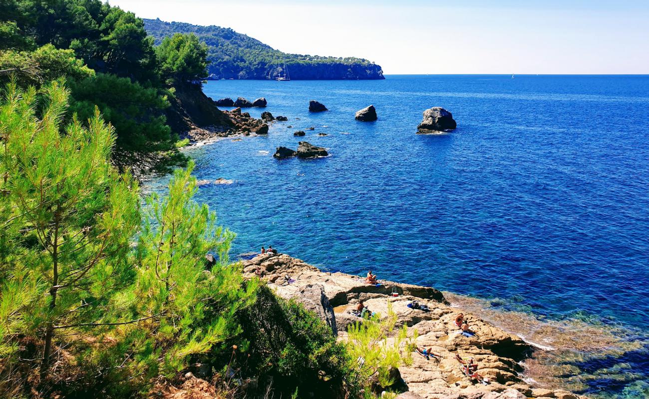 Playa Es Canyaret'in fotoğrafı kayalık arazi yüzey ile