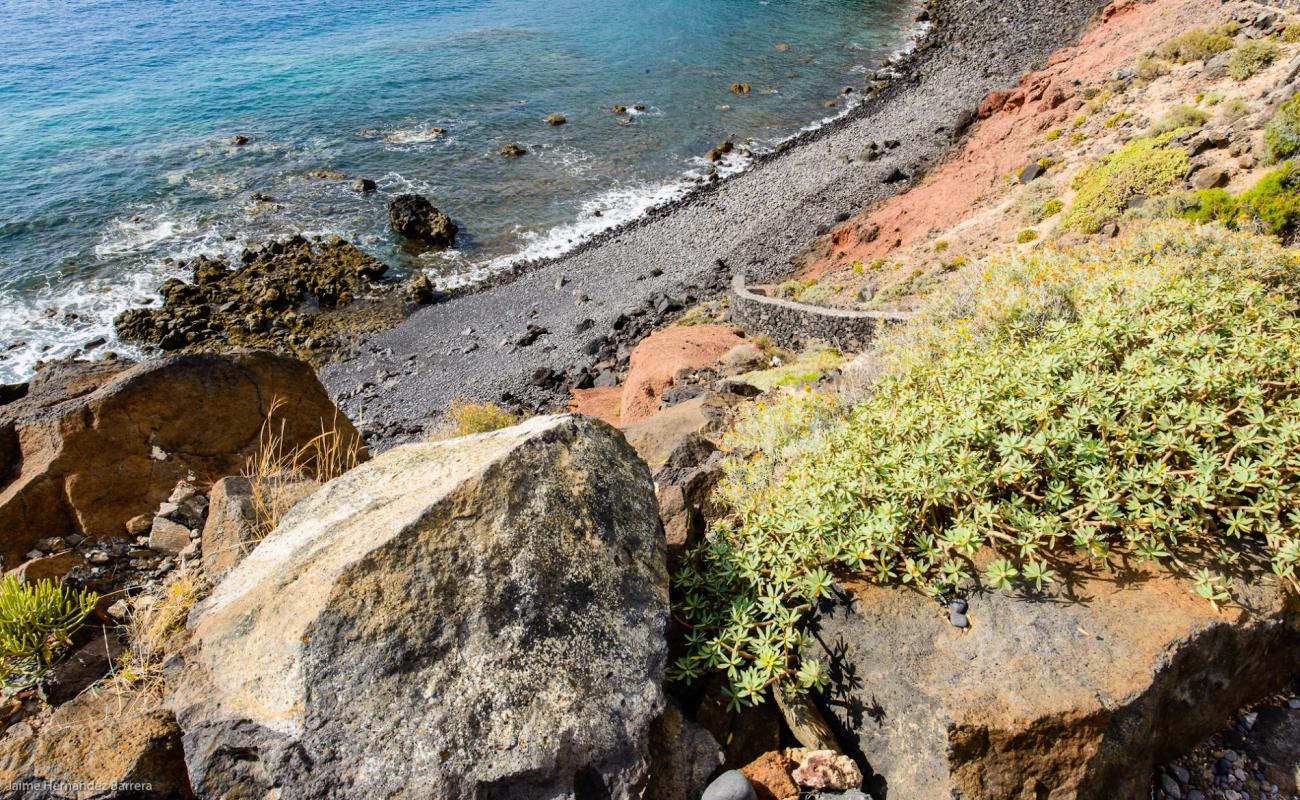 Playa del Cangrejo'in fotoğrafı kayalık arazi yüzey ile