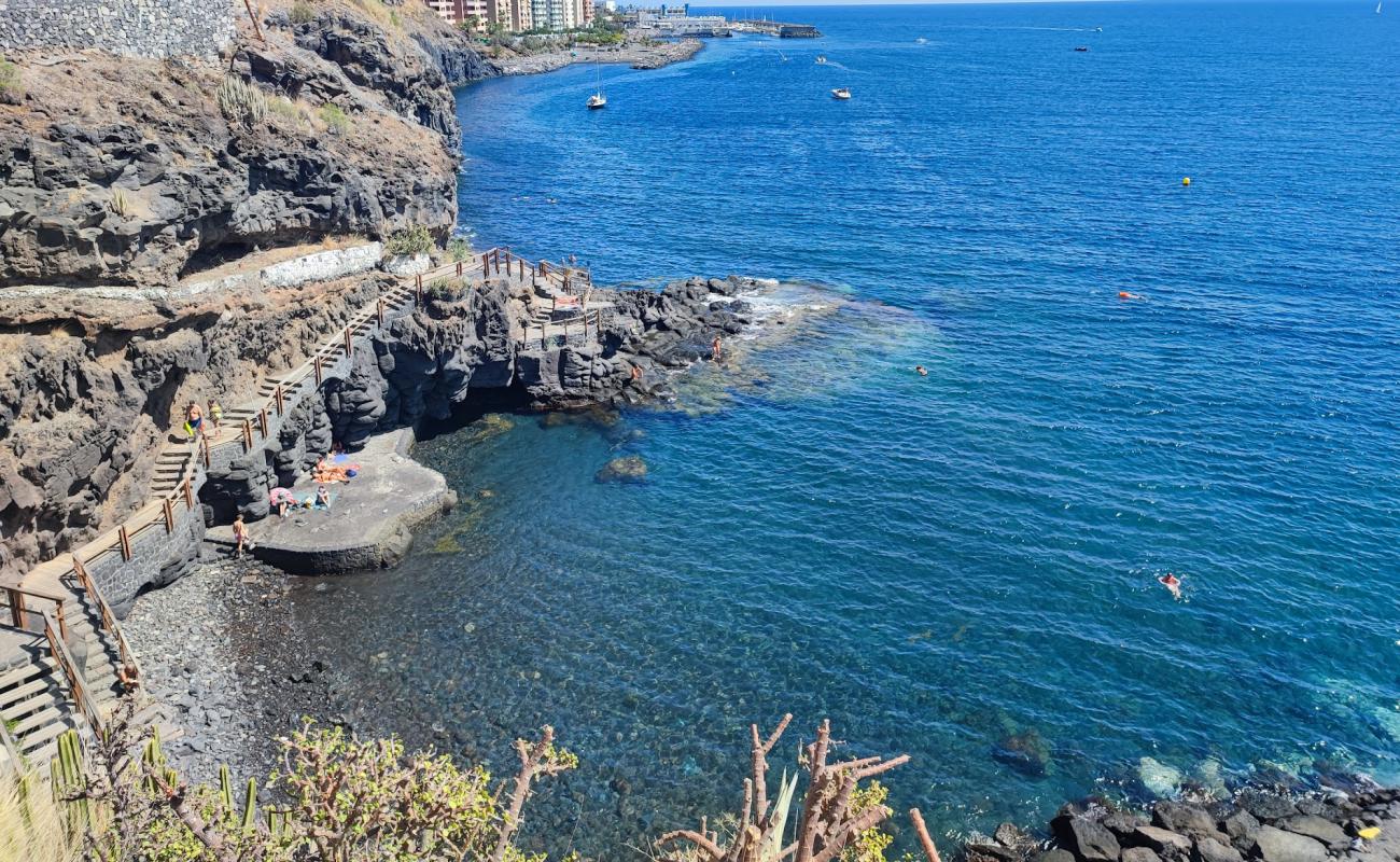 Playa Tabaiba'in fotoğrafı gri çakıl taşı yüzey ile