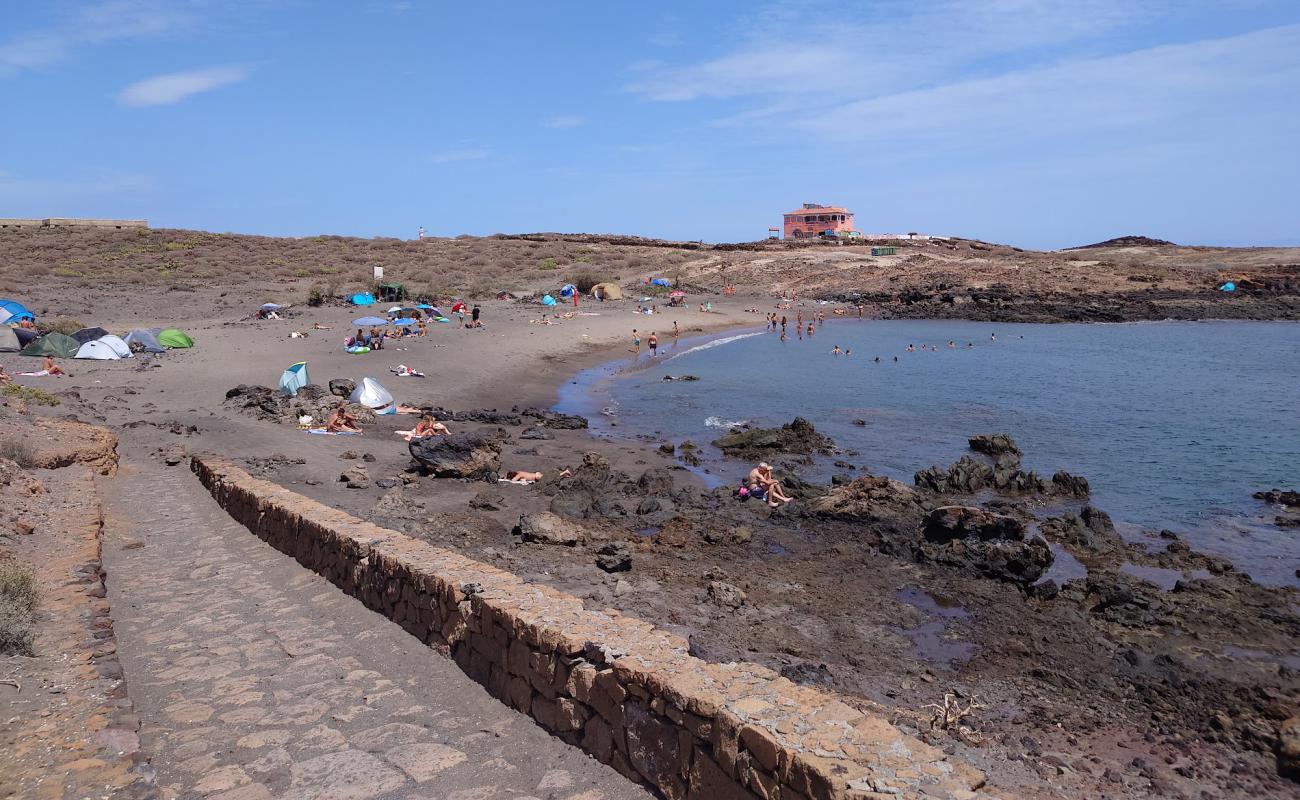 Playa Cardones'in fotoğrafı gri kum yüzey ile