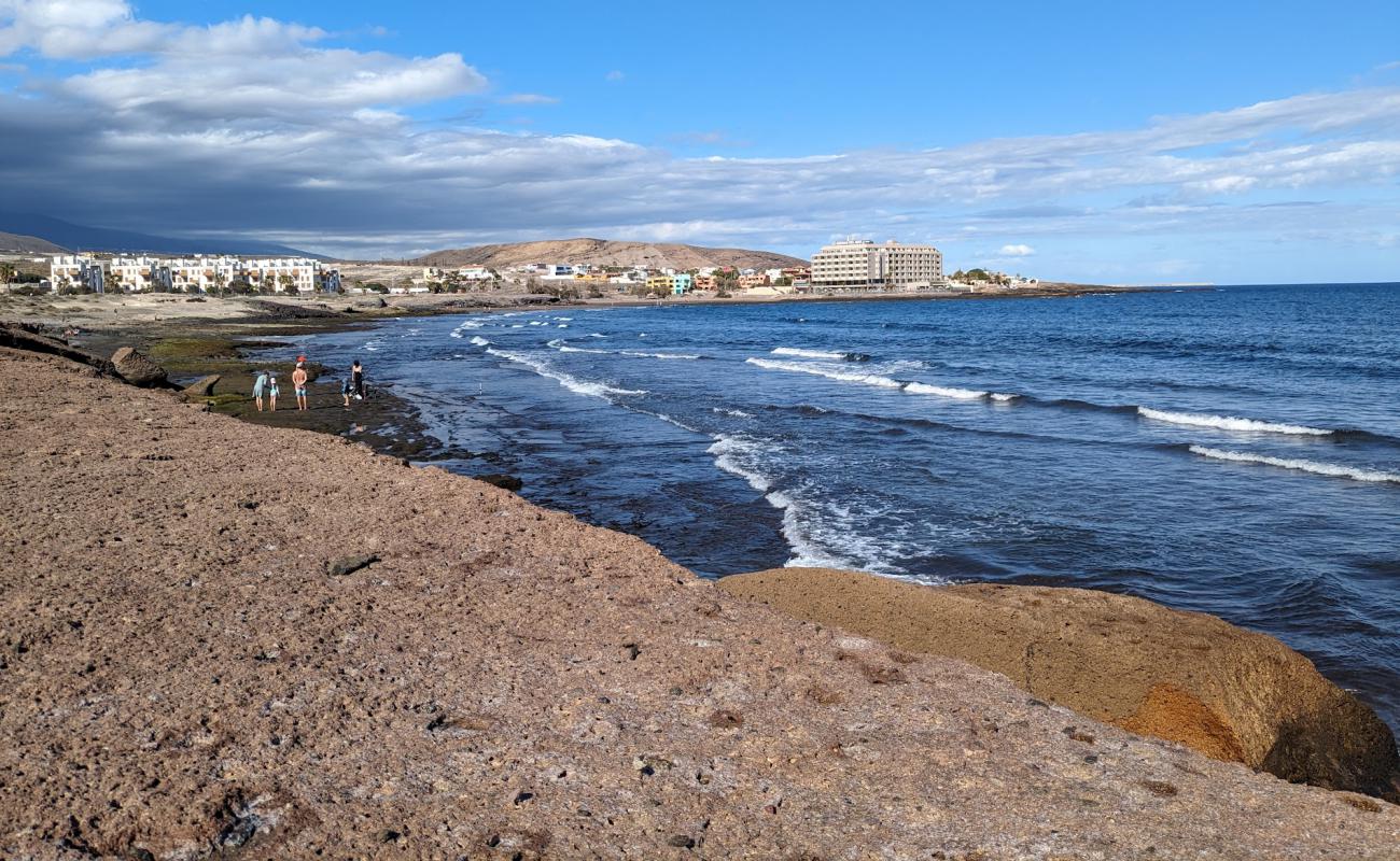 Playa del Cabezo'in fotoğrafı taşlı kum yüzey ile