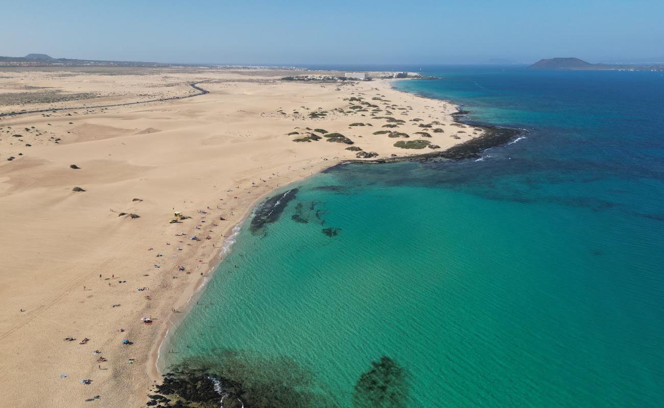 Playa del Dormidero'in fotoğrafı parlak kum yüzey ile