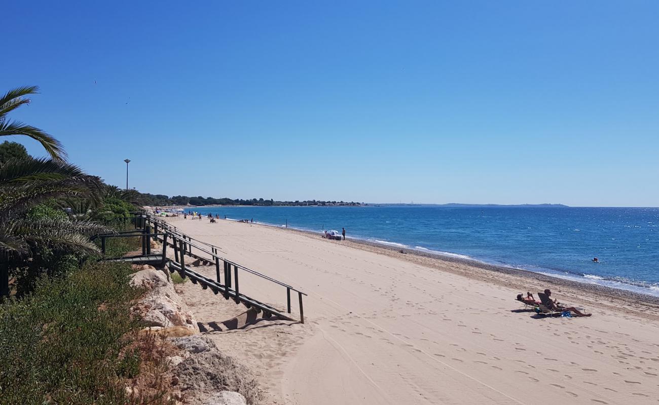 Platja dels Pilans'in fotoğrafı açık bej kum yüzey ile