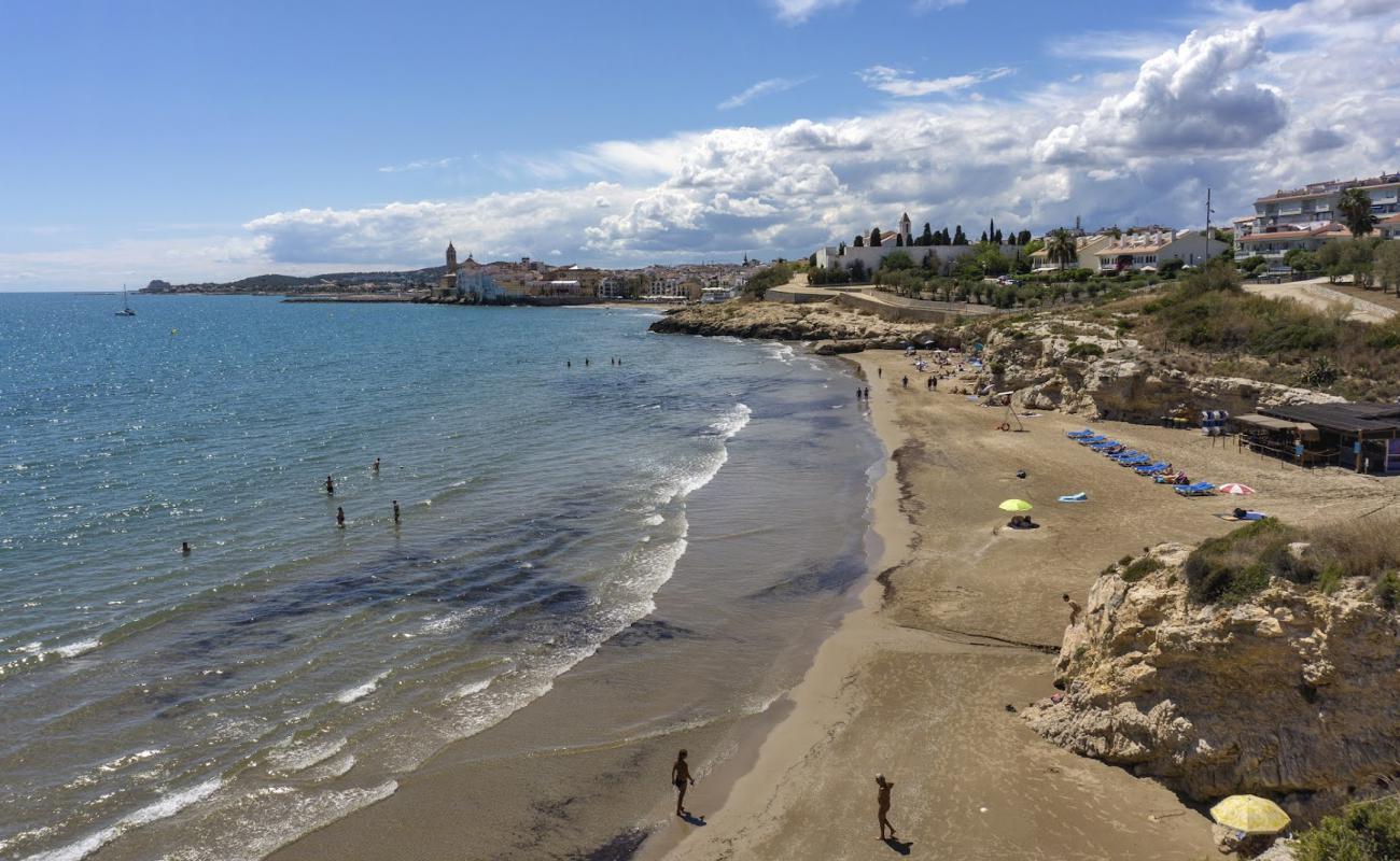 Platja dels Balmins'in fotoğrafı açık bej kum yüzey ile