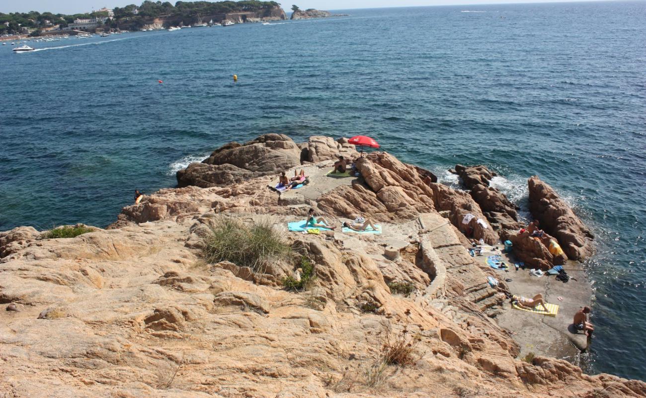 Cala del Peix'in fotoğrafı beton kaplı yüzey yüzey ile