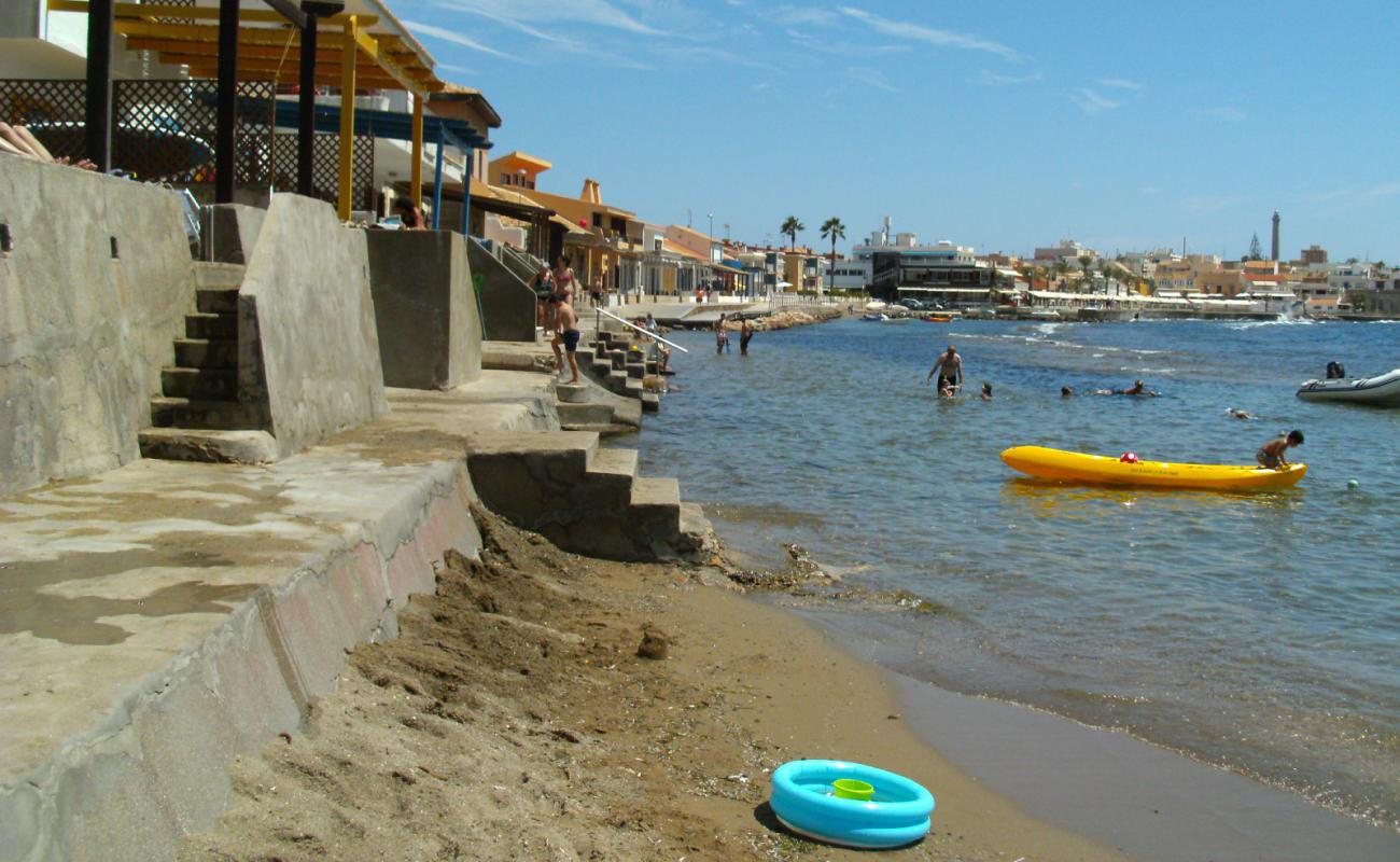 Playa la Barra'in fotoğrafı gri kum yüzey ile