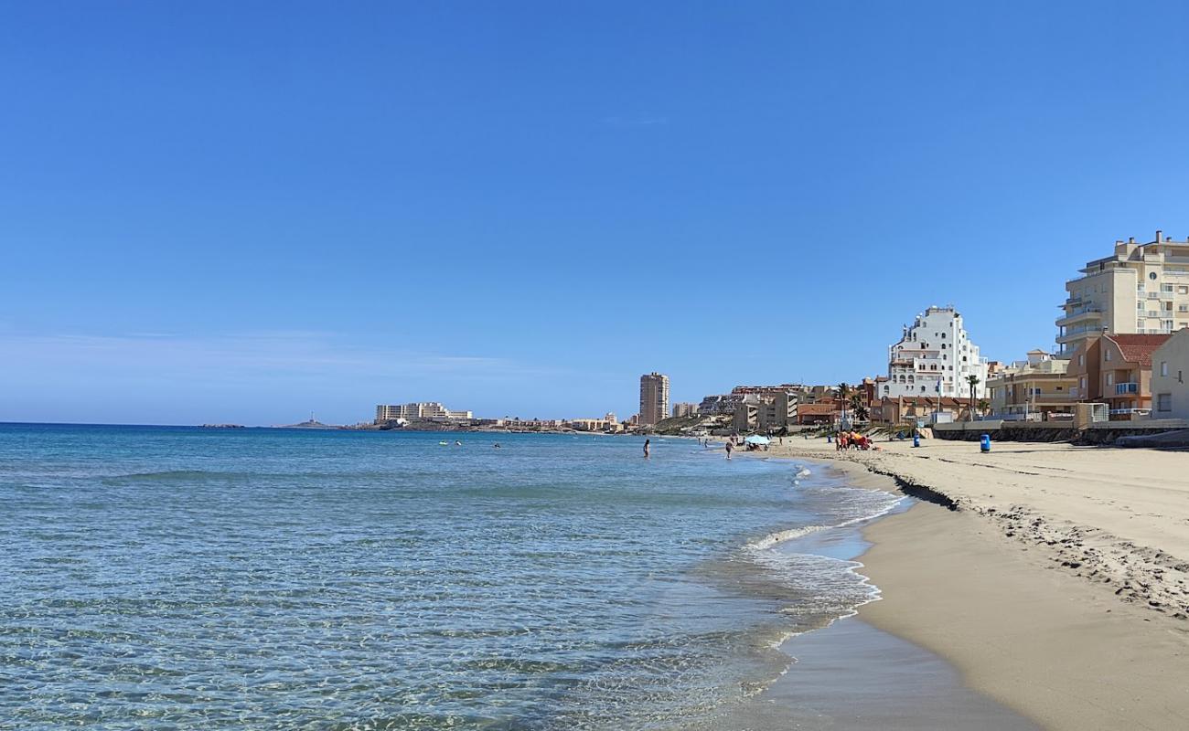 Playa del Banco del Tabal'in fotoğrafı parlak kum yüzey ile