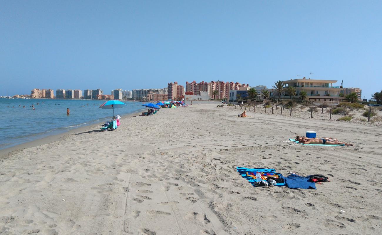 Playa Ensenada del Esparto'in fotoğrafı parlak kum yüzey ile