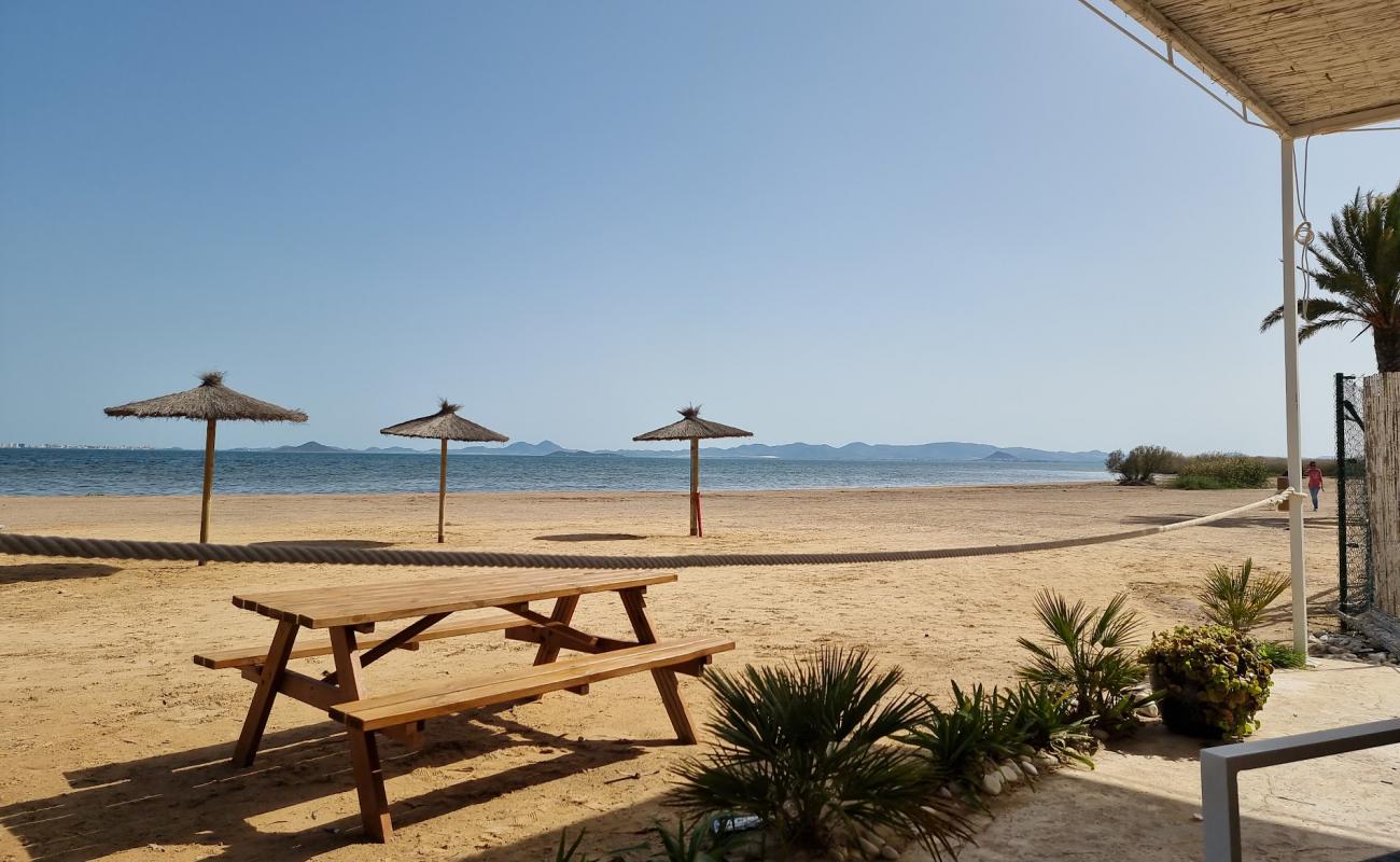 Mar Menor Beach'in fotoğrafı parlak kum yüzey ile