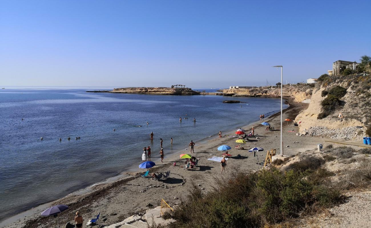 Platja de l'Almadrava'in fotoğrafı parlak kum yüzey ile