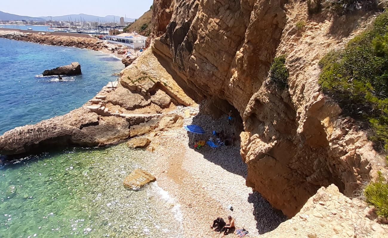 Platja del Pope'in fotoğrafı kayalık arazi yüzey ile