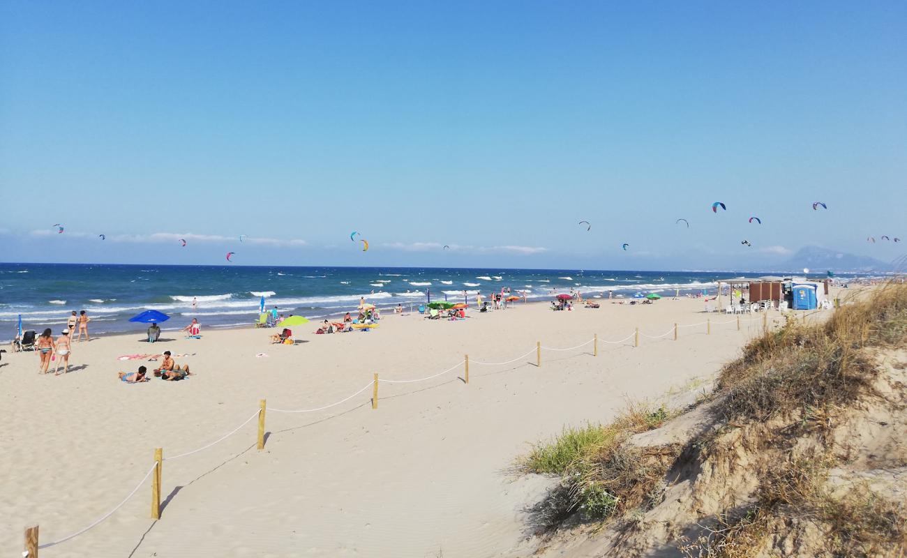 Platja de Rabdells'in fotoğrafı parlak kum yüzey ile