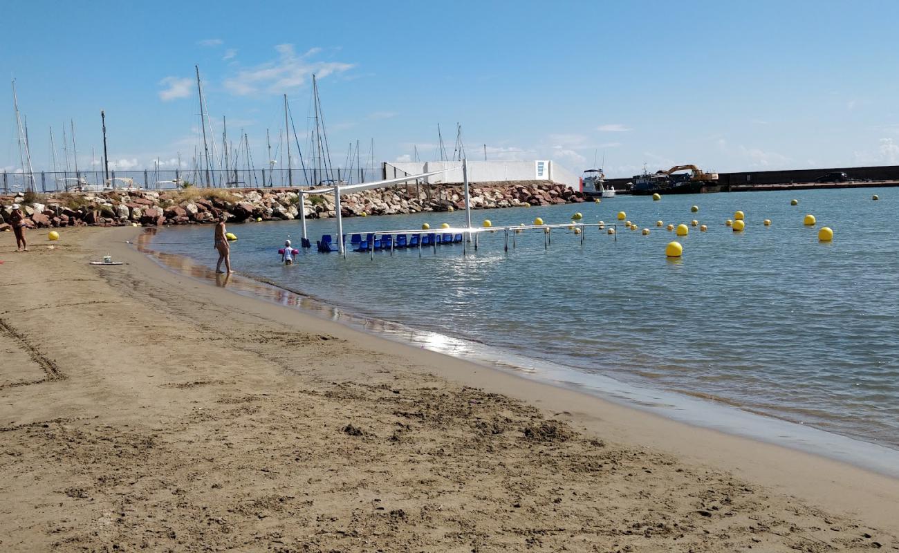 Playa Pobla Marina'in fotoğrafı parlak kum yüzey ile