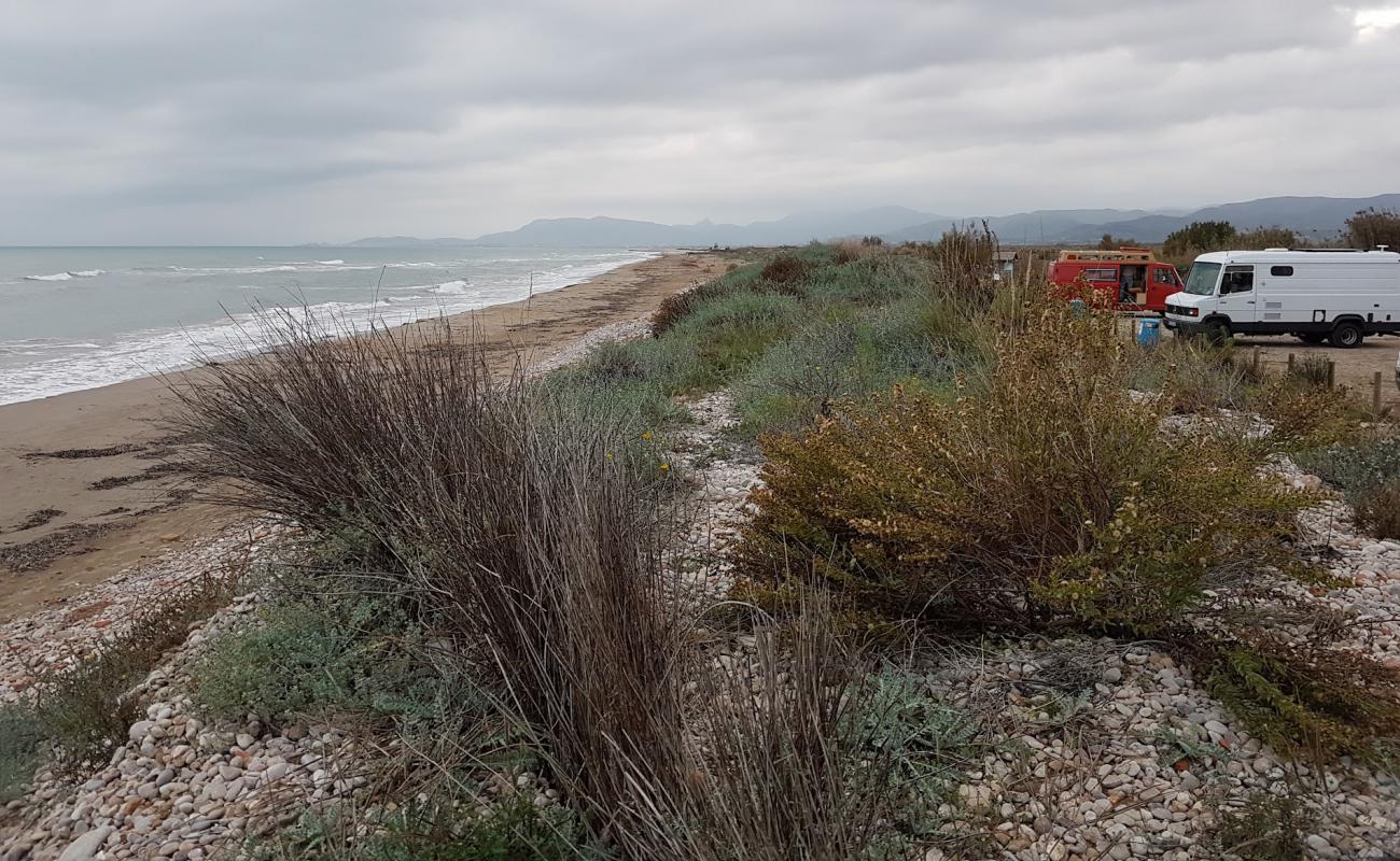 Platja Sud de Torreblanca'in fotoğrafı gri kum ve çakıllar yüzey ile