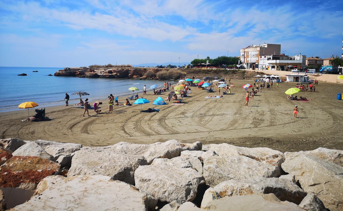 Platja del Clot'in fotoğrafı açık bej kum yüzey ile