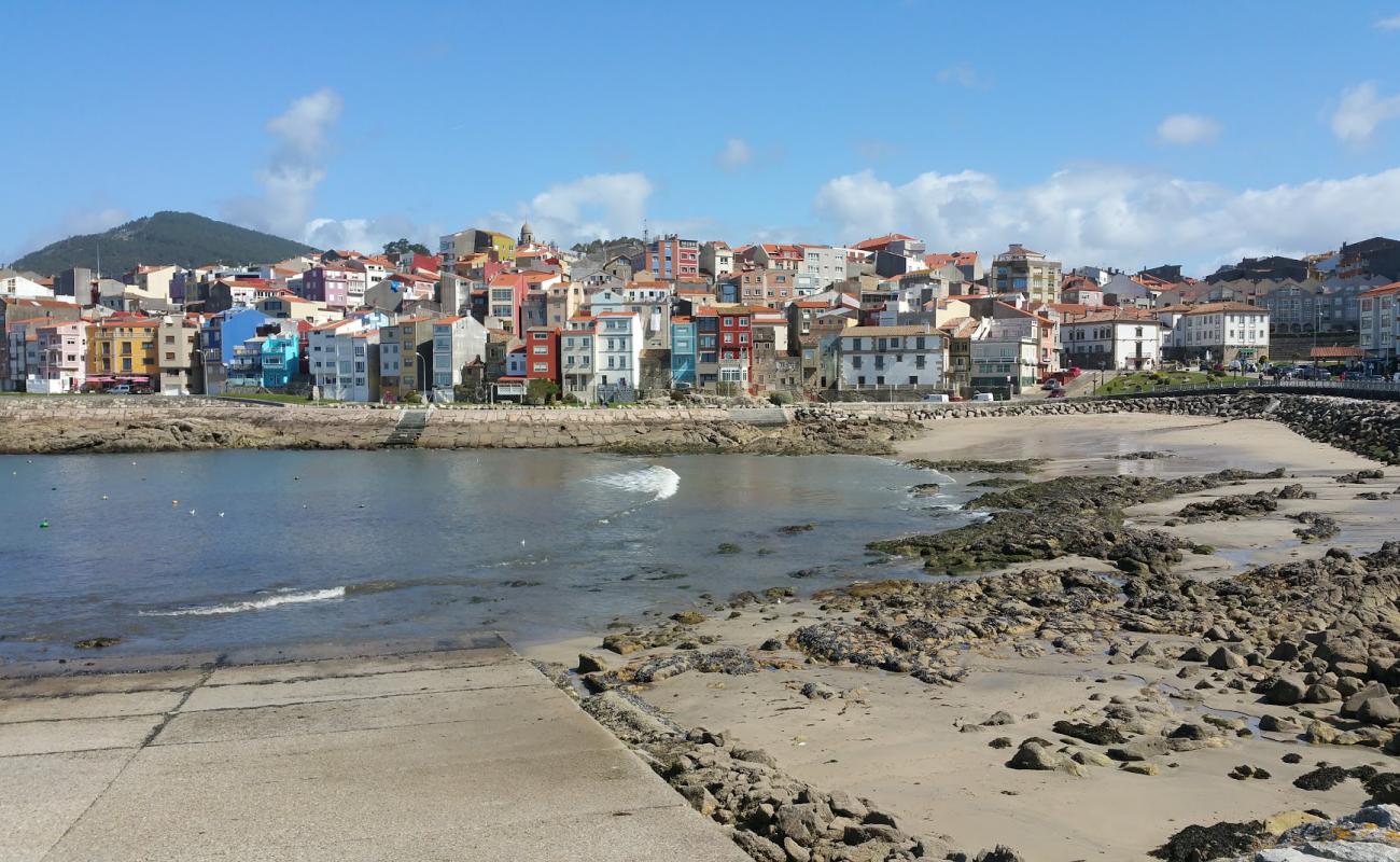 Praia O Carreiro'in fotoğrafı açık bej kum yüzey ile