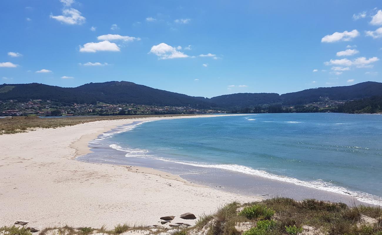 Praia da Barra'in fotoğrafı parlak kum yüzey ile