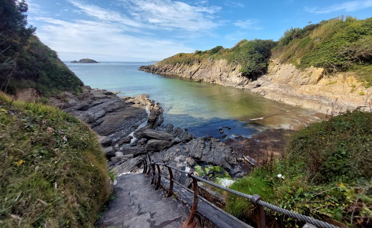 Praia de Dexo'in fotoğrafı kayalık arazi yüzey ile