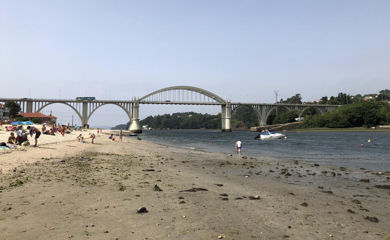Praia do Pedrido'in fotoğrafı açık bej kum yüzey ile