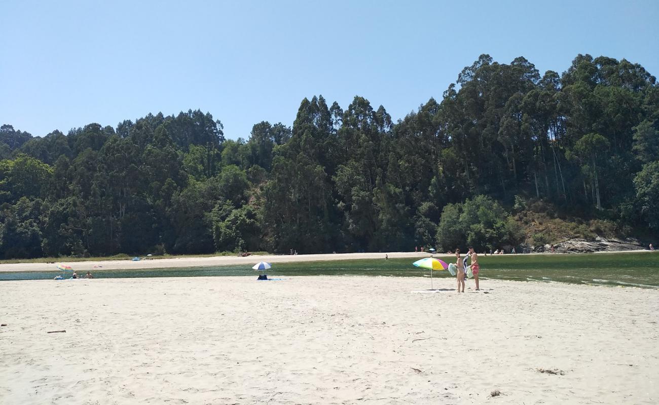 Praia da Alameda'in fotoğrafı açık bej kum yüzey ile