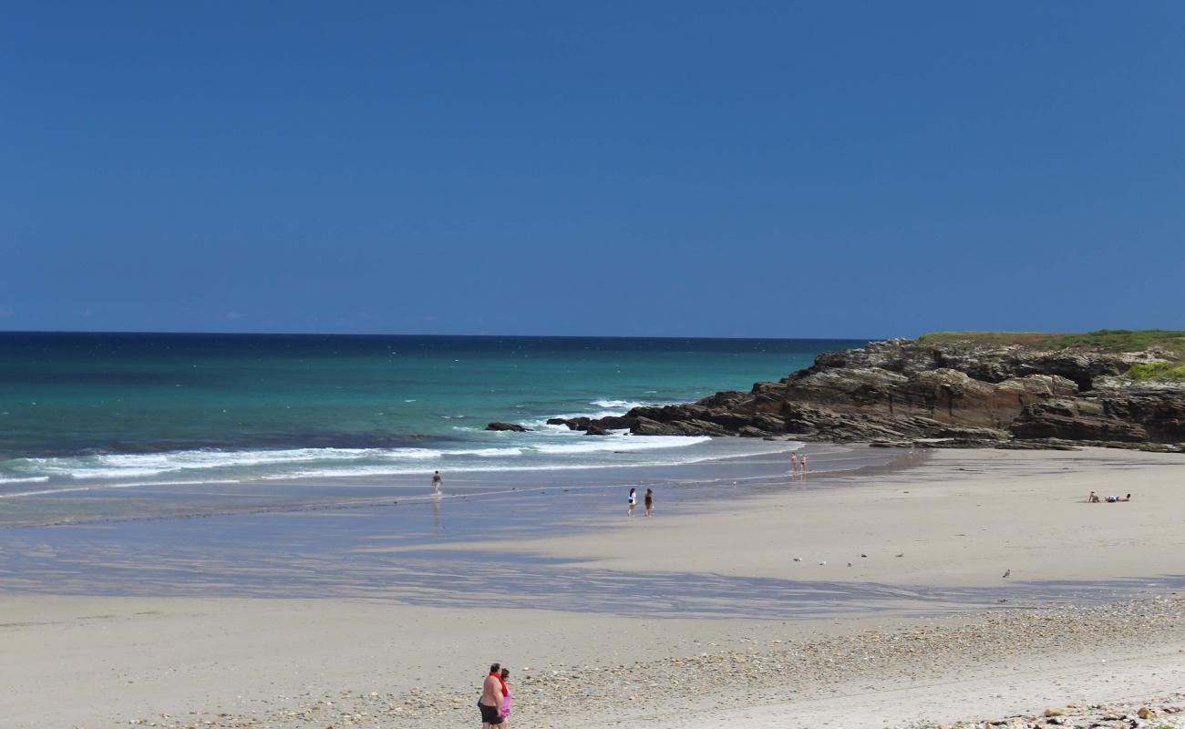 Praia Area Longa'in fotoğrafı bej çakıl yüzey ile