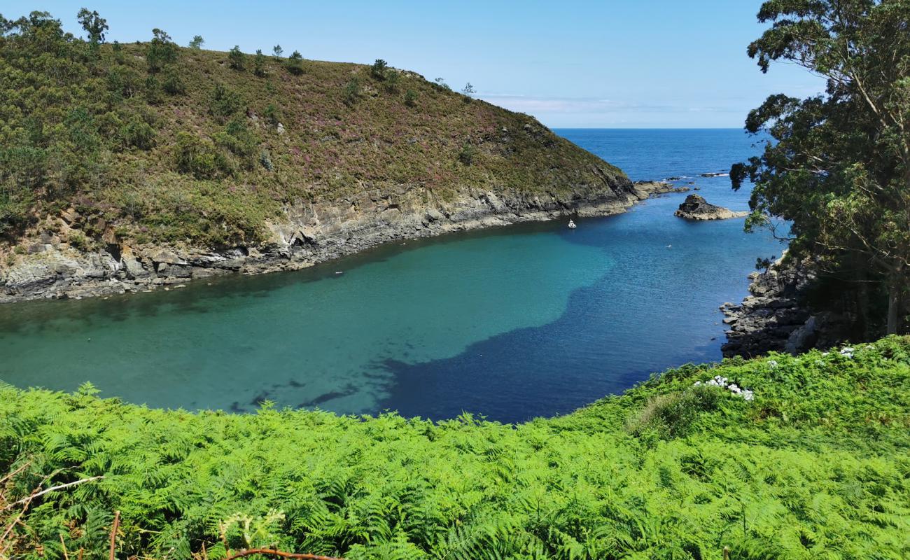 Playa de Touran'in fotoğrafı kayalık arazi yüzey ile