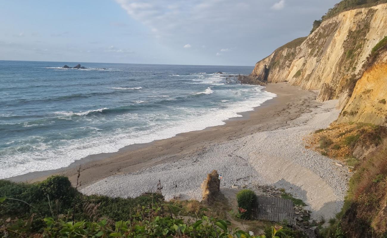 Playa Pluminero O Quintana'in fotoğrafı gri çakıl taşı yüzey ile