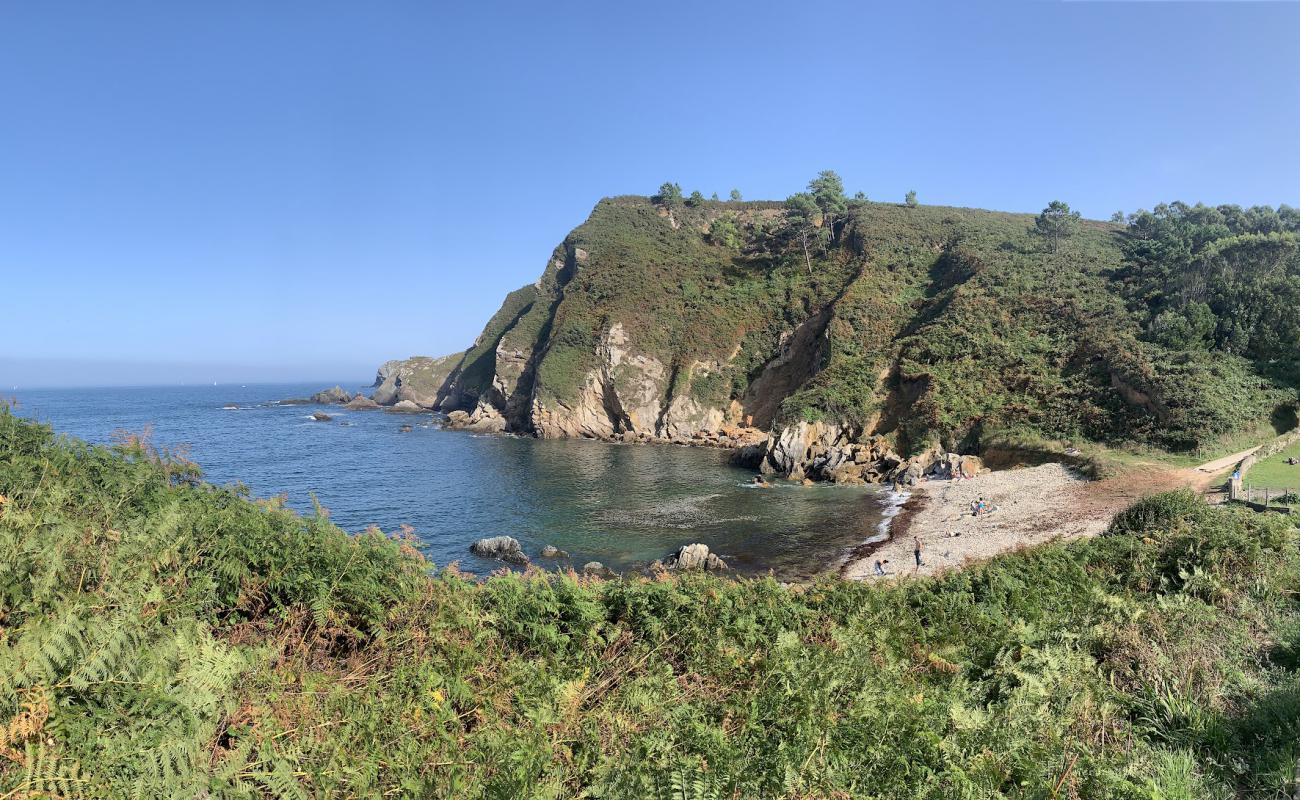 Playa de Moniello'in fotoğrafı kayalık arazi yüzey ile