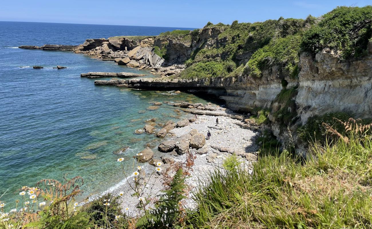 Playa Cristal O Bigaral'in fotoğrafı kayalık arazi yüzey ile