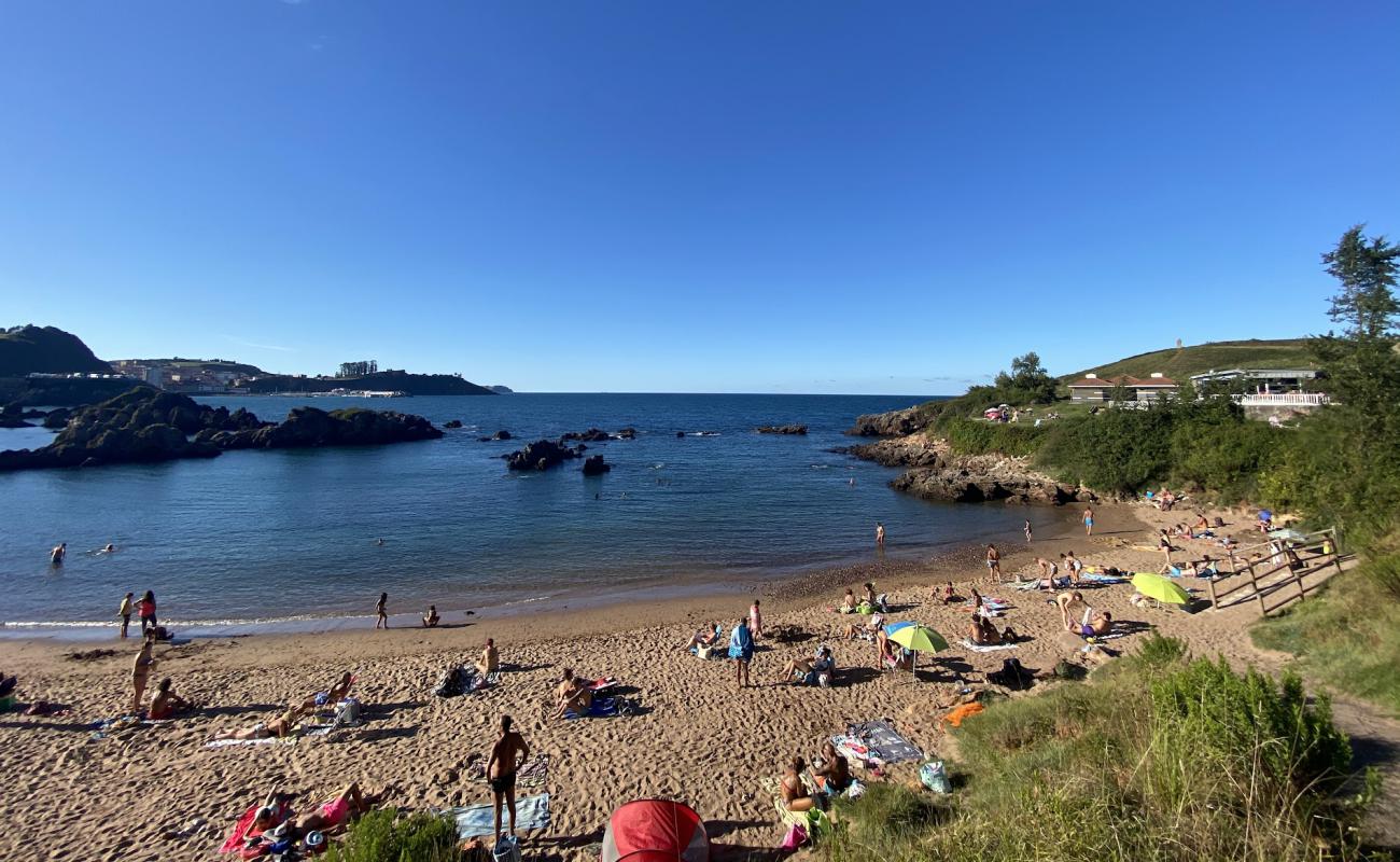 Playa de Guelgues'in fotoğrafı gri kum ve çakıllar yüzey ile