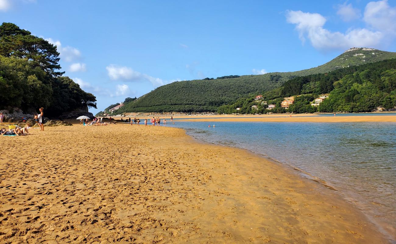 Playa San Antonio'in fotoğrafı parlak kum yüzey ile