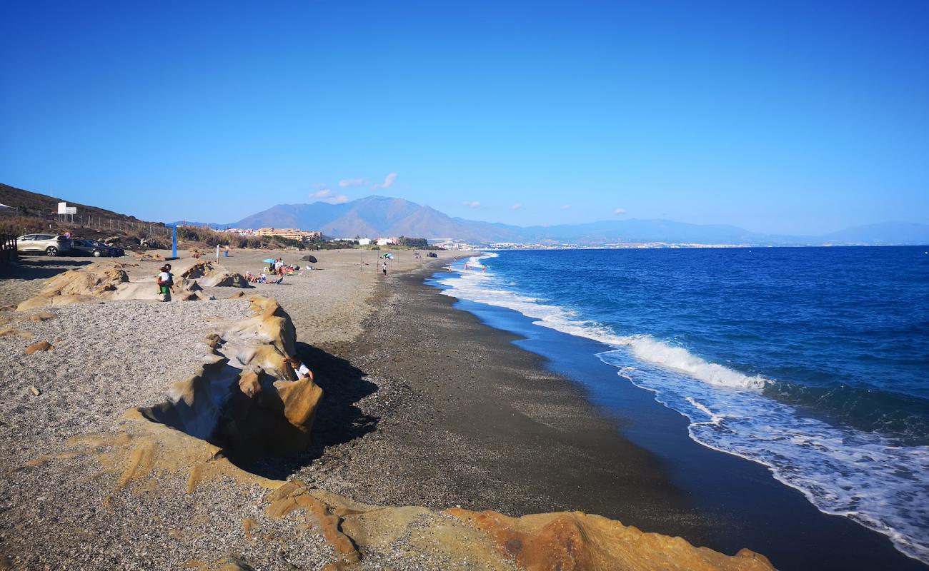 Playa Aldea'in fotoğrafı gri kum yüzey ile