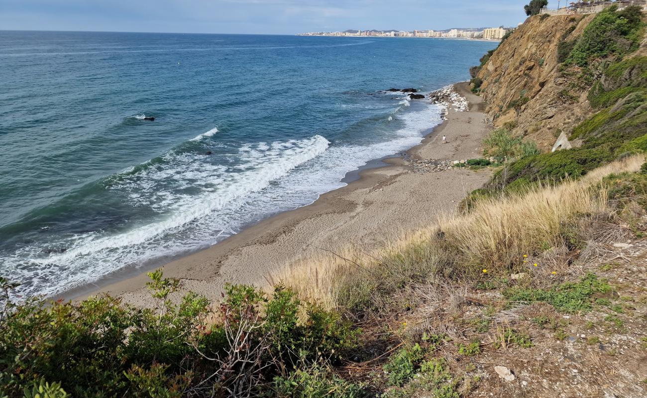 Playa de Tajo de la Soga'in fotoğrafı gri kum yüzey ile