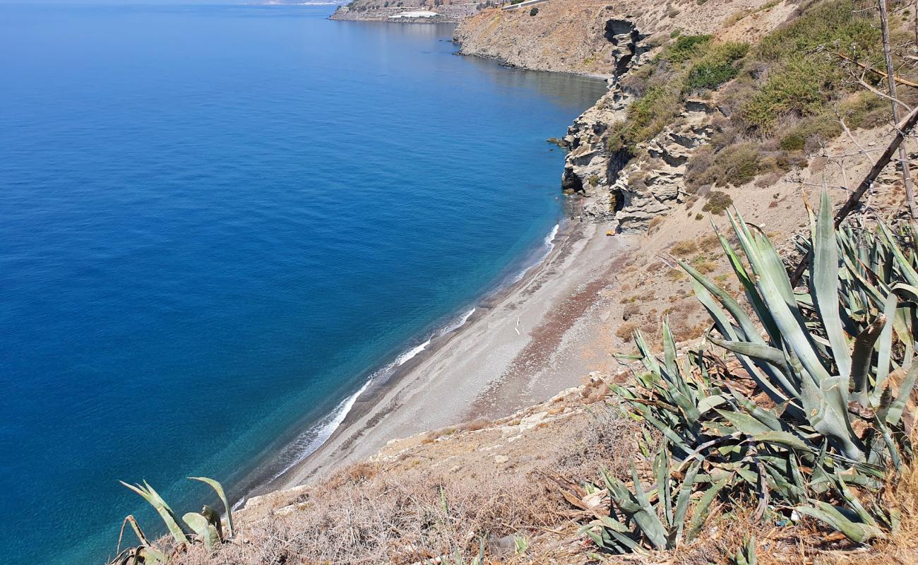 Playa El Ruso'in fotoğrafı gri ince çakıl taş yüzey ile