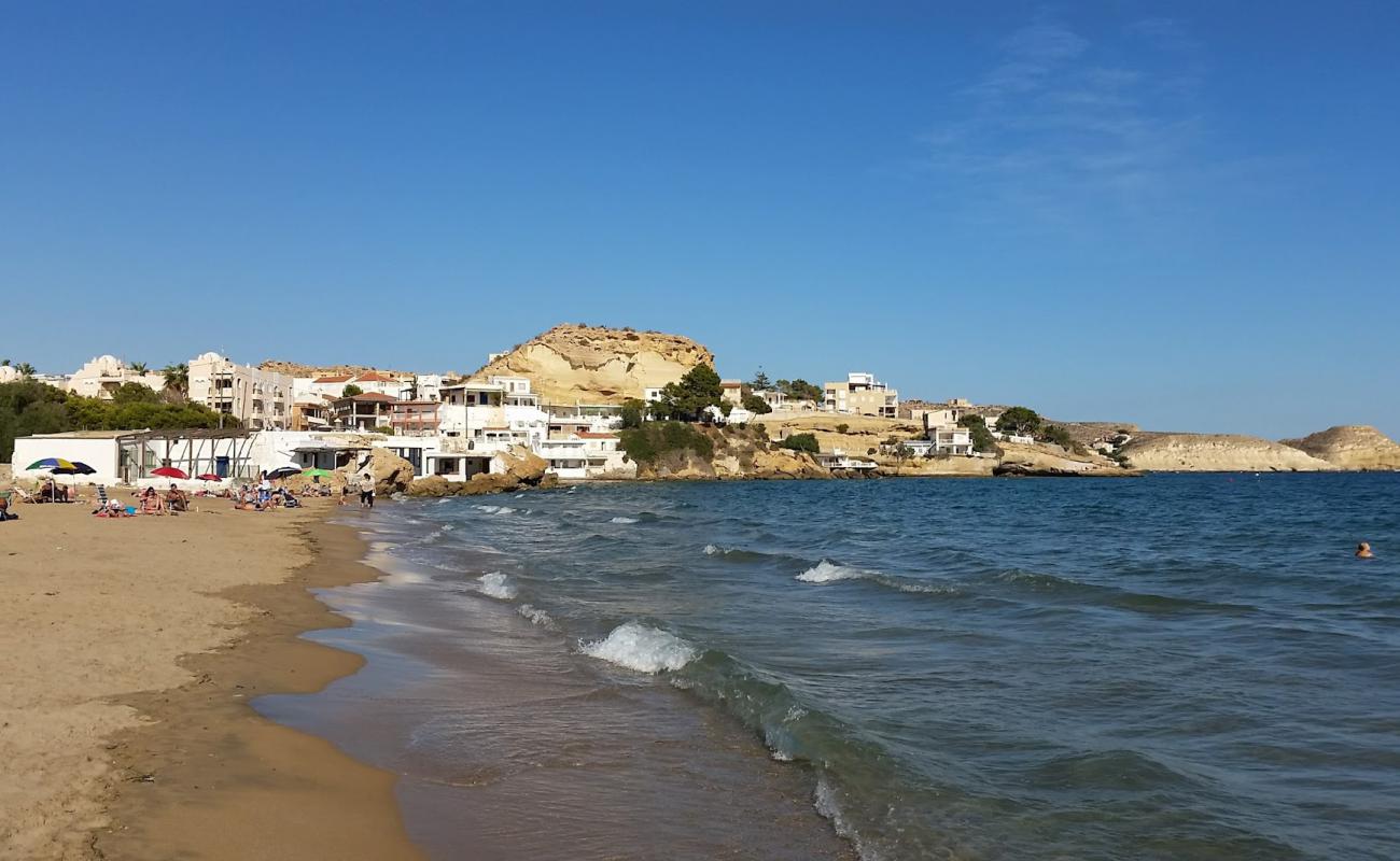 Playa Mar Rabiosa'in fotoğrafı parlak kum yüzey ile