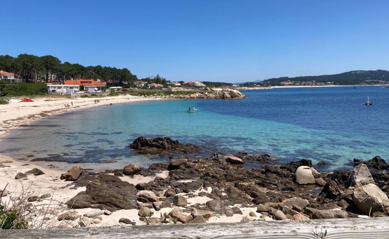 Praia Da Barrosa'in fotoğrafı parlak kum yüzey ile